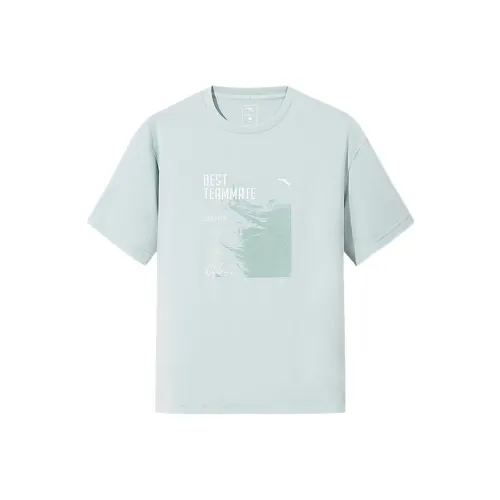 Anta Basketball Collection T Shirt Men's Sea Foam Cyan