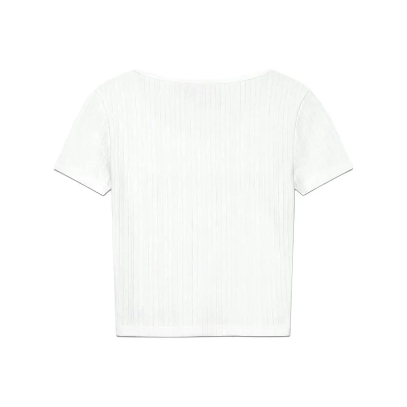 Lee T Shirts Women's White-1
