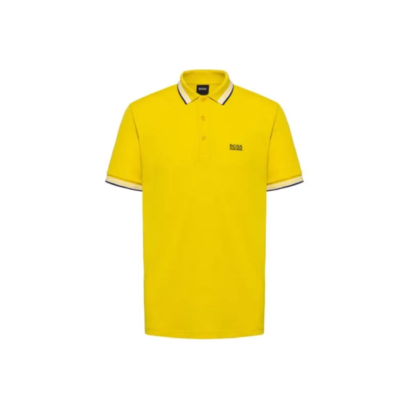 HUGO BOSS Polo Shirt Men's Yellow-0