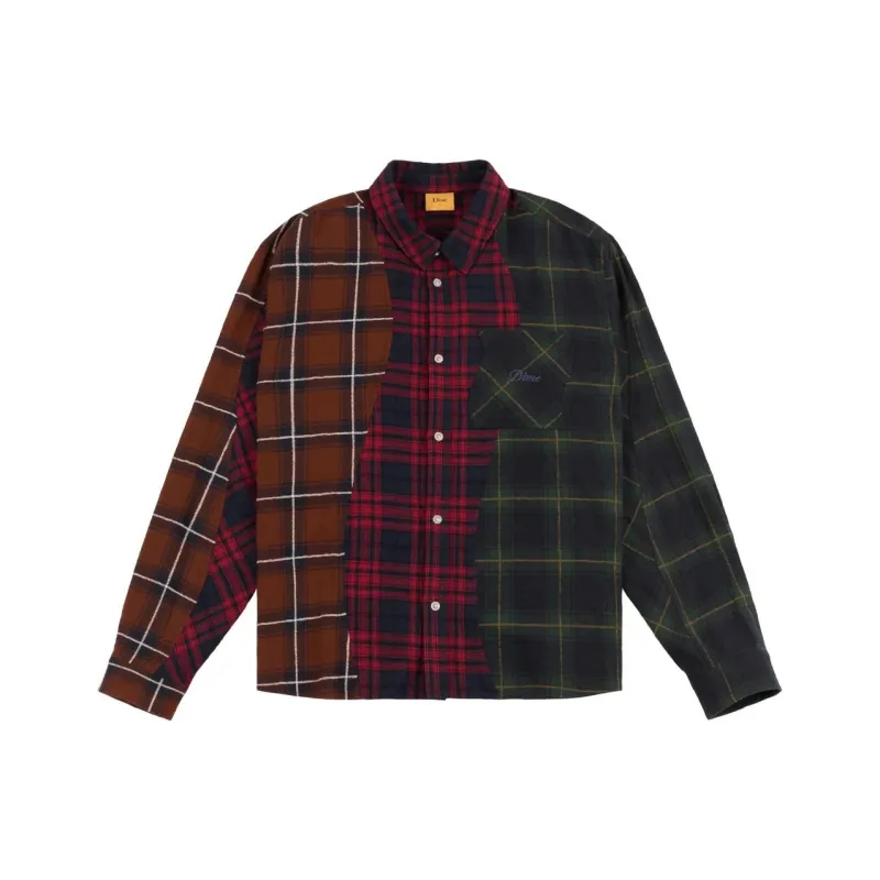 Dime Triple Plaid Shirt-0
