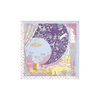 HERMES Silk Scarves Women's Multicolor