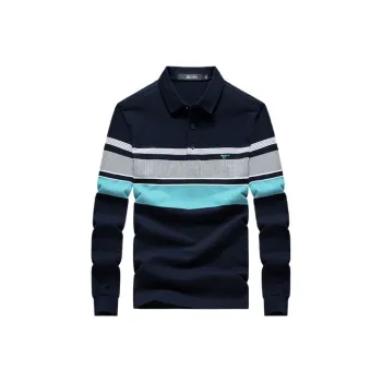 SEPTWOLVES Polo Shirt Men's Navy Blue
