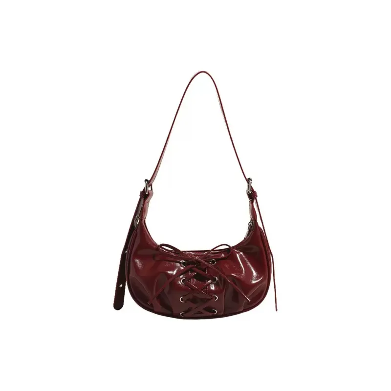 SEPTWOLVES PU Dumpling Bag Shoulder Bag Women's Multicolor-5