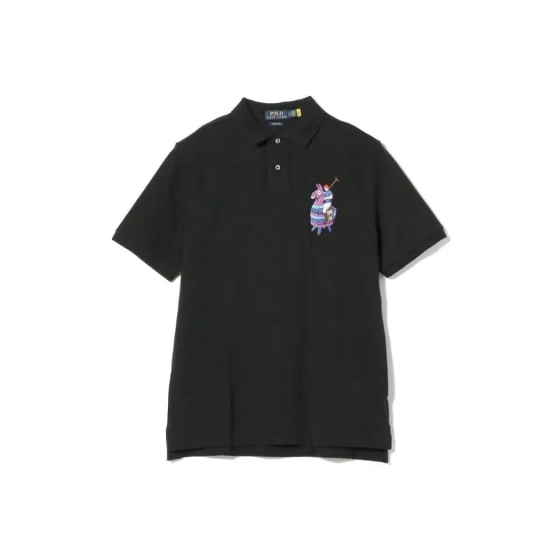 Polo Ralph Lauren X Beams Polo Shirts Unisex Black-0