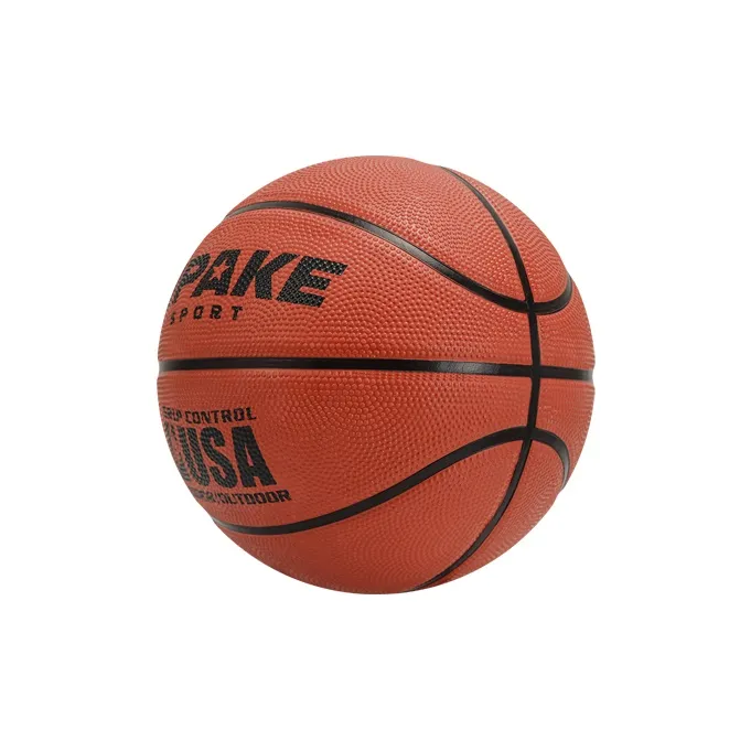 SIPAKESPORT Rubber Basketball Red Brown Size 3/4 Size/5 Size Match Kids'-3
