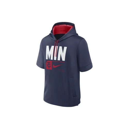 Nike Minnesota Twins Tri Code Lockup Sweatshirt Men's Marine Blue