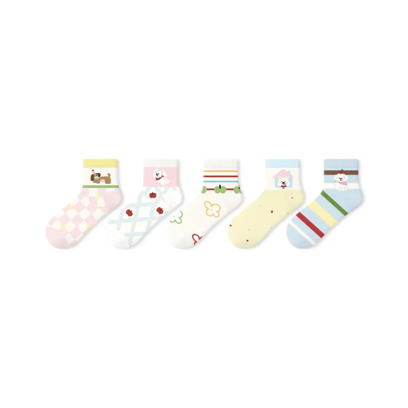 Primeet Ankle Socks Women's 5 Pack-3