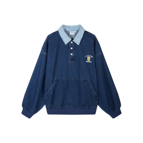 FUN Shirts Unisex Denim Blue