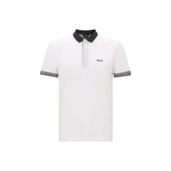 HUGO BOSS Polo Shirts Men White