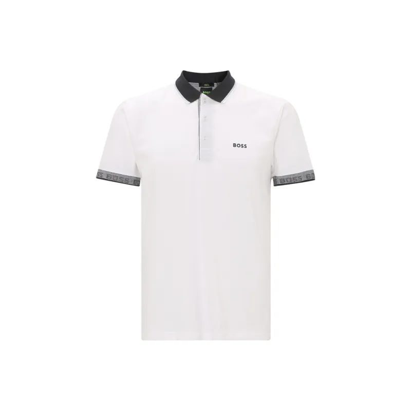 HUGO BOSS Polo Shirts Men White-0