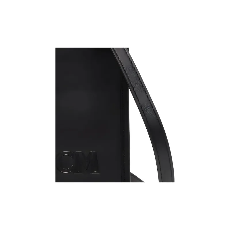 MCM Calfskin Cell Phone Pouch Men's Black-2