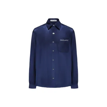 GALLIANO LANDOR Shirt Unisex Midnight Blue