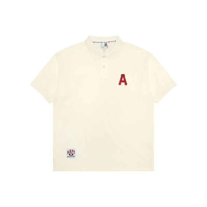 Aape Logo patch Polo Shirt-2