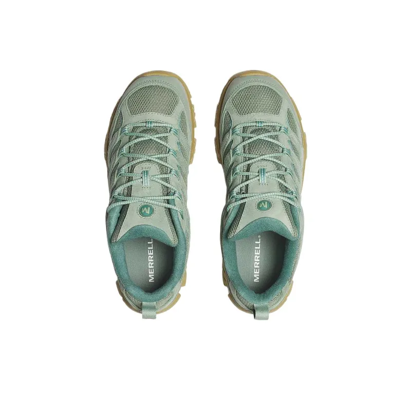 MERRELL MOAB 3 Slip Resistant, Abrasion Resistant, Breathable Low Top Hiking Shoes Men's Gray Green-2