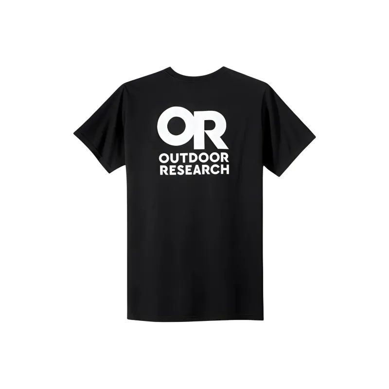 Outdoor Research Lockup Back Logo T-Shirt T-Shirt Men's Black-1