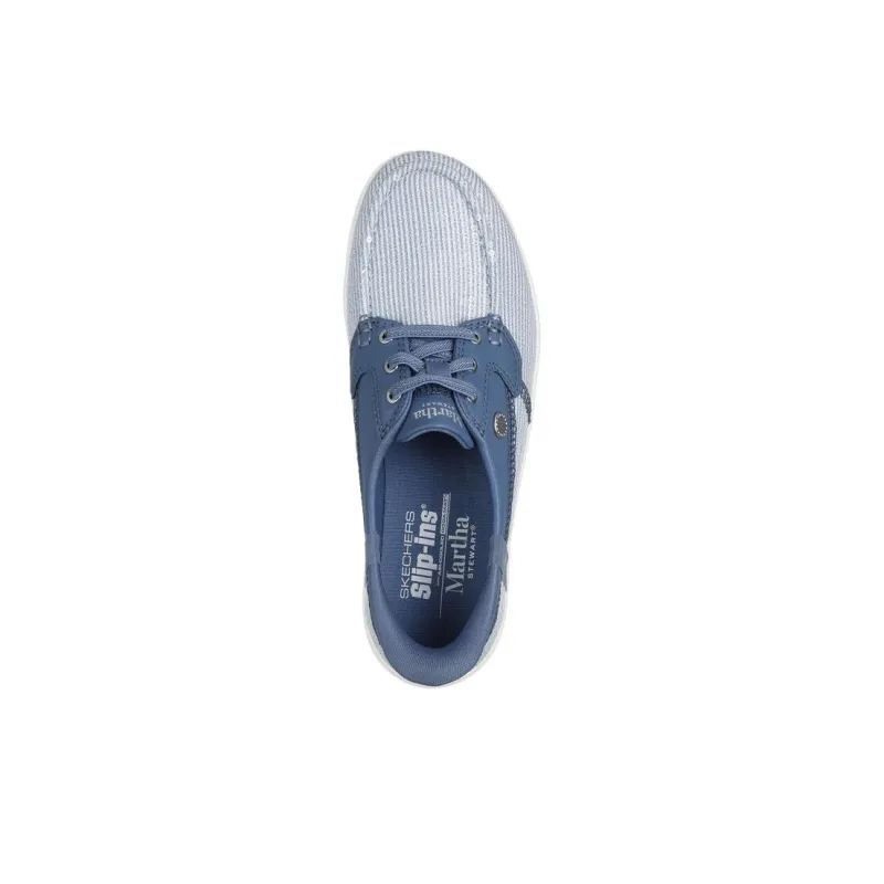 Martha Stewart x Skechers On The GO Fle Low Top Casual Shoes Women's Marine Blue-3