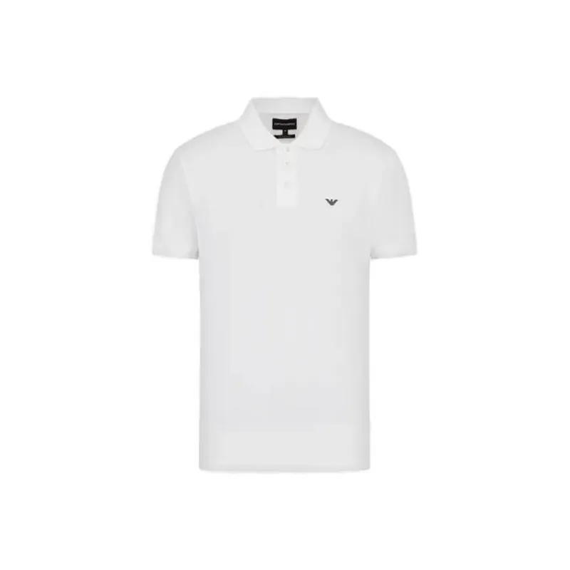 EMPORIO ARMANI Polo Shirts Men White-0