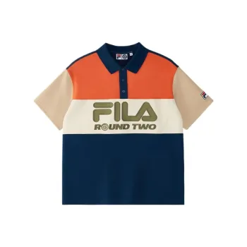 FILA FUSION Polo Shirt Unisex Tahoe Blue