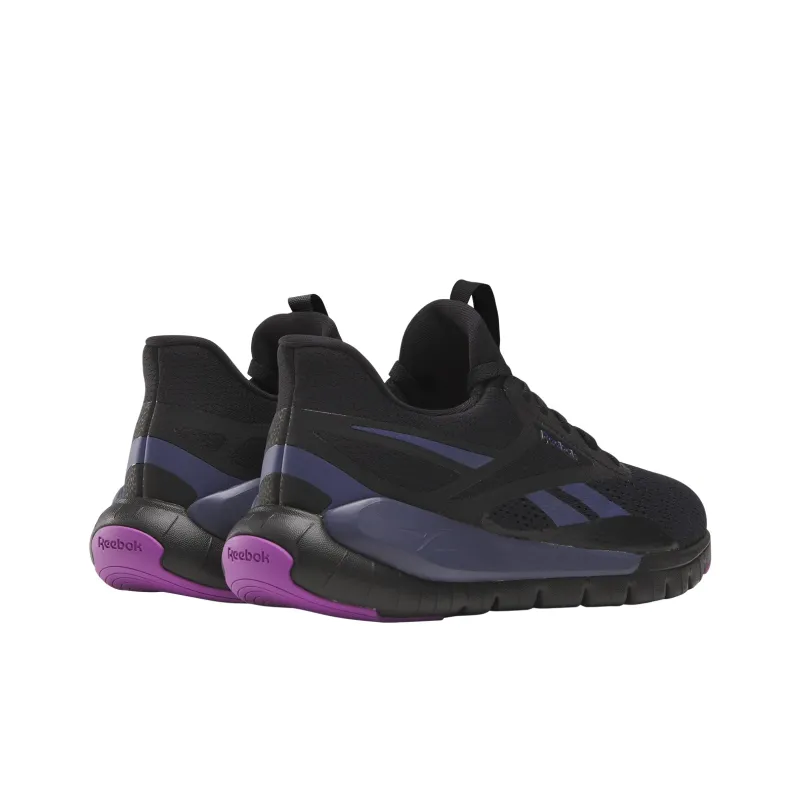 Reebok Wear Resistant Slip Resistant Low Top Training Shoes Women's Black-2