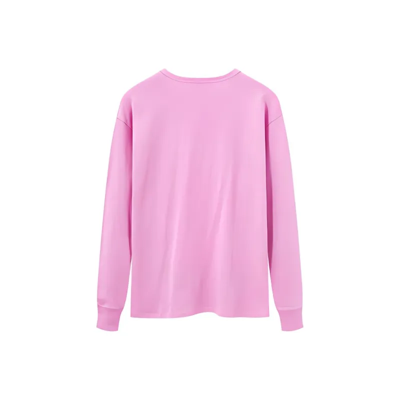 Champion Sweatshirt US Version Unisex Pink-1