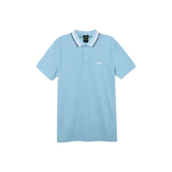 HUGO BOSS Polo Shirts Men Blue