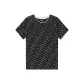 Black Logo Print