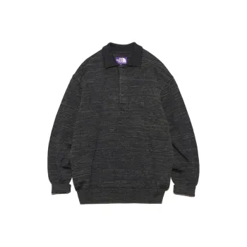 THE NORTH FACE PURPLE LABEL Polo Shirts Men Gray