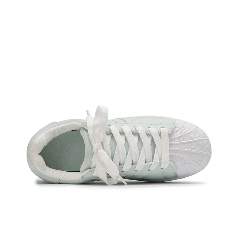 SHUXIAOBEI Shell Toe Sports Casual Shoes Abrasion Resistant Breathable Low Top Skateboard Shoes Unisex-13