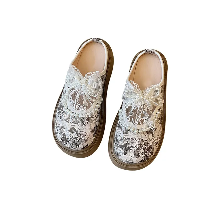 MCKP Rubber Sole Quiet Wrap toe Slippers Women's-1