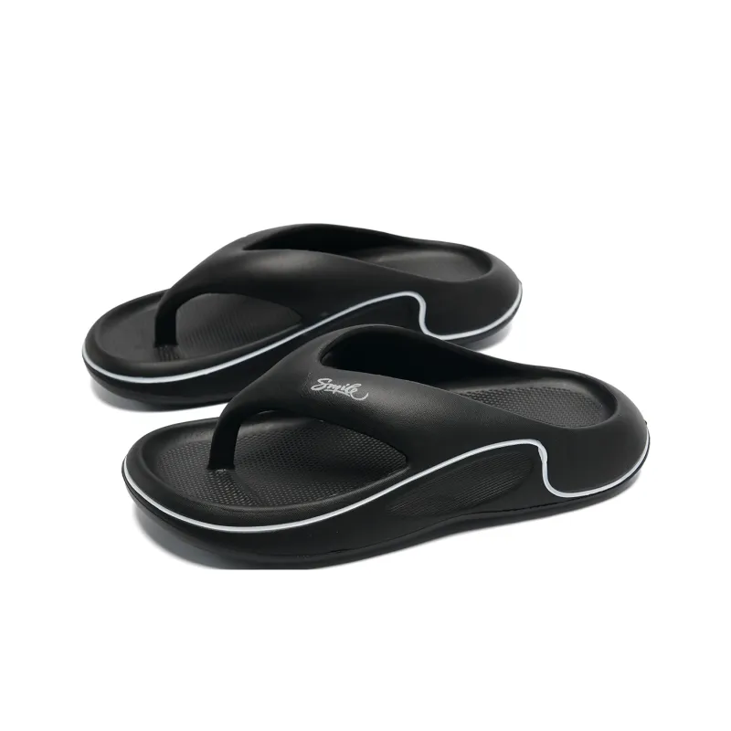 OAOQ EVA Quiet Abrasion Resistant Slip Resistant Quick Dry Flip Flops Unisex-5