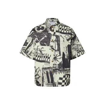 LOUIS VUITTON SS23 Shirt Men's Ivory White