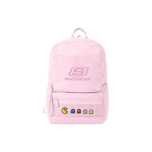 Skechers Oxford Cushioning Laptop Bag For Business Travel And Commute Versatile Backpack Unisex Ice Pink