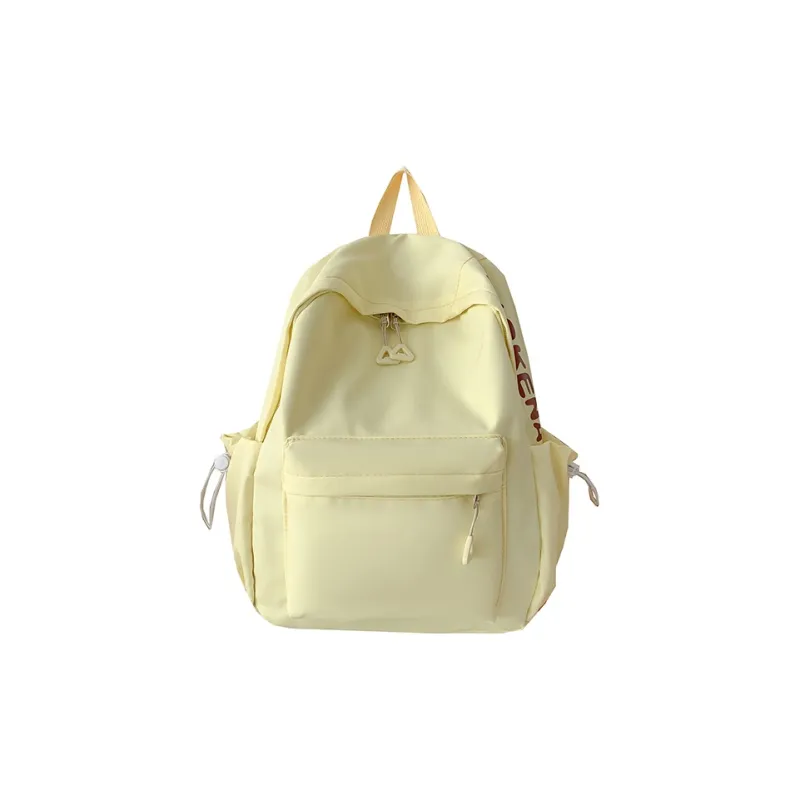 ZOGA Composite Cloth Backpack Regular Unisex White/Black/Pink/Lake Blue/Yellow-18