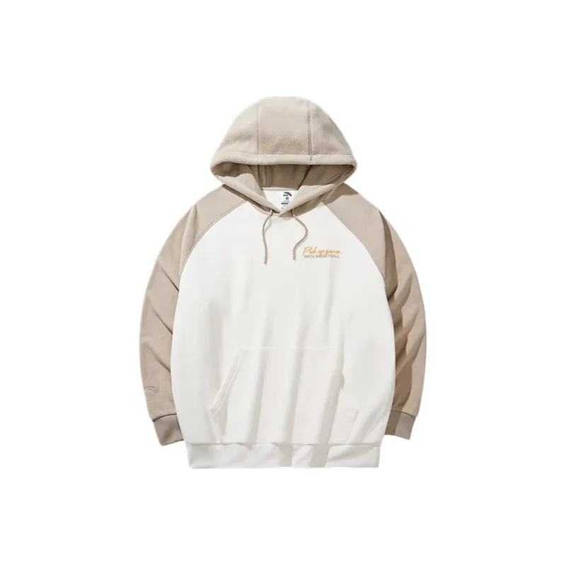 Anta Sports Life Collection Sweatshirt Unisex Tidal Cloud White/Lyon Brown-0
