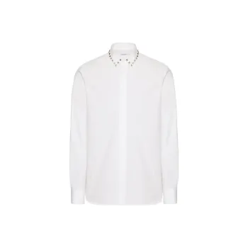 Valentino Stud Detailed Button Up Shirt