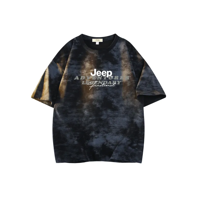 Jeep Pasture Horse Lifestyle T Shirt Unisex-0