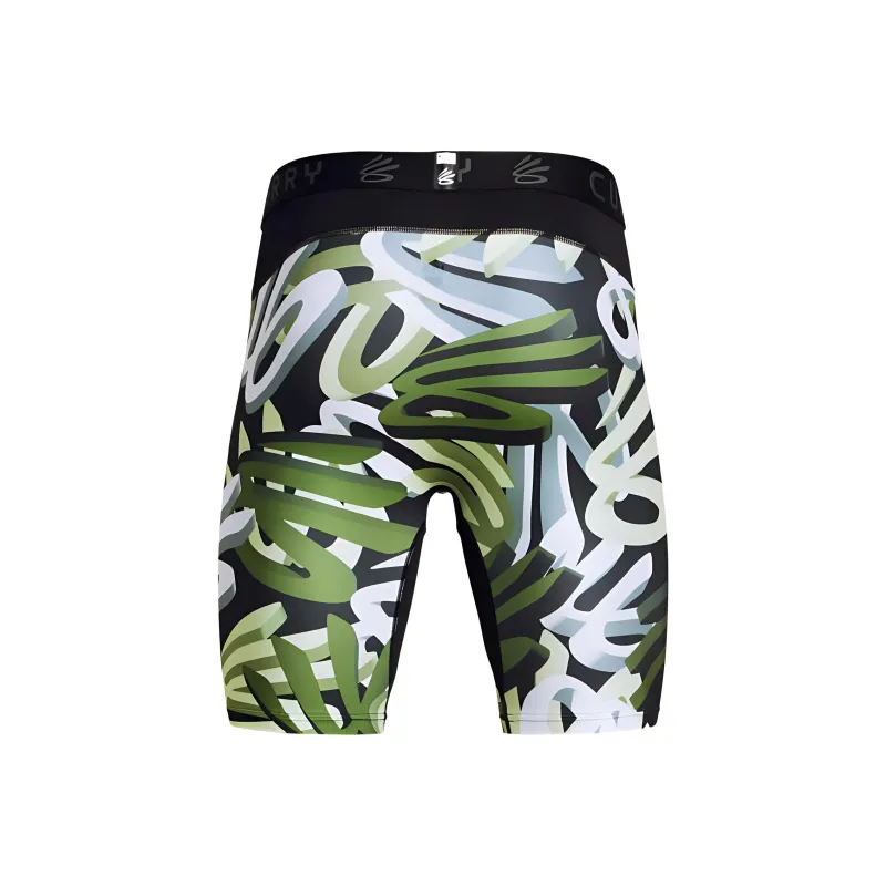 Under Armour Curry HeatGear Sports Shorts Men's Vintage Light Green-1