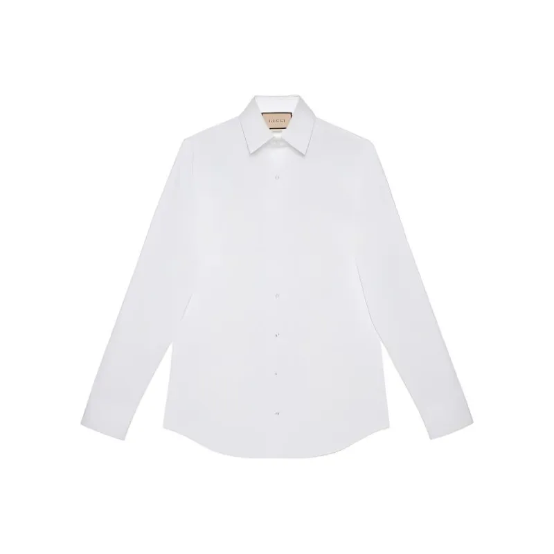 GUCCI Poplin Cotton blend Shirt-0
