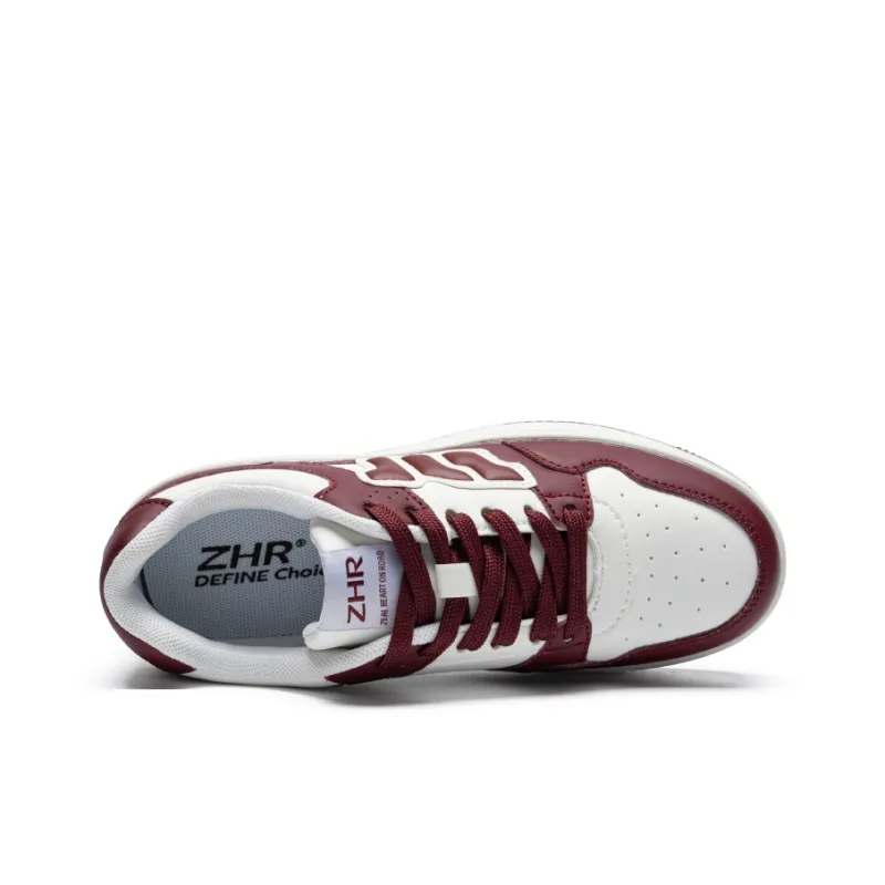 ZHR Slip Resistant, Abrasion Resistant, Lightweight, Breathable, Height Increasing Low Top Skateboard Shoes Unisex-14