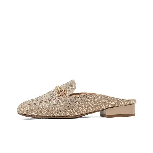 COMELY Rubber Sole Slip Resistant Wrap toe Slippers Women's