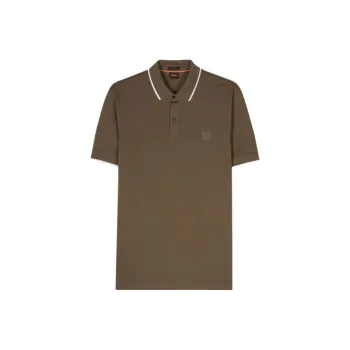 HUGO BOSS Passertip Logo Patch Polo Shirt