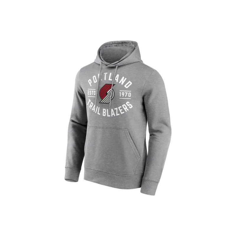 NBA Portland Trail Blazers True Classic Sweatshirt Men's Gray-0