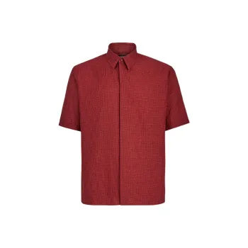 FENDI Shirts Men Red