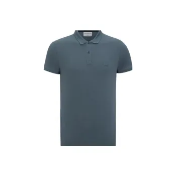 Calvin Klein Polo Shirts Men Blue Gray