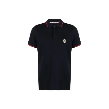 Moncler Polo Shirts Men Black