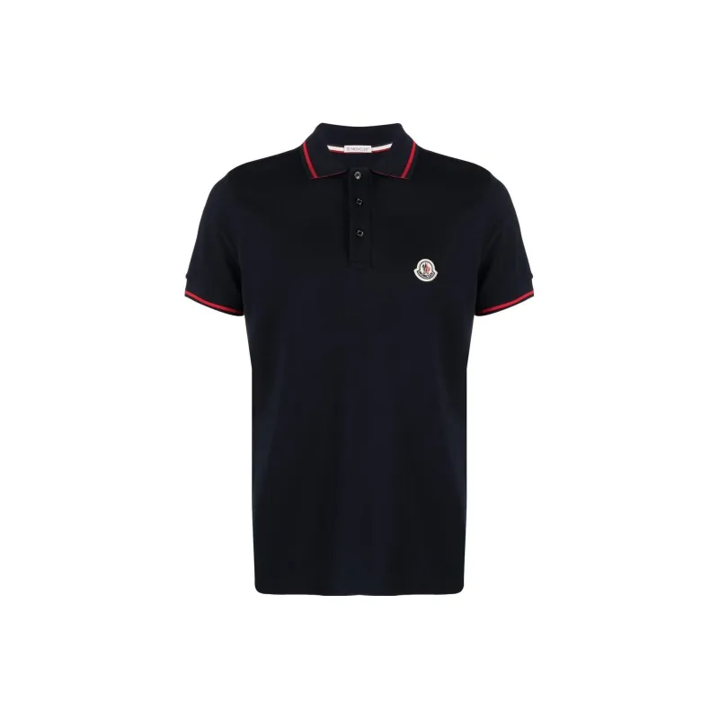 Moncler Polo Shirts Men Black-0