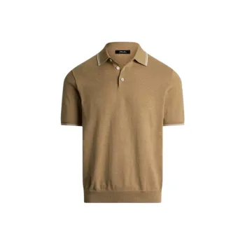 Polo Ralph Lauren SS25 Polo Shirt Men's Camel