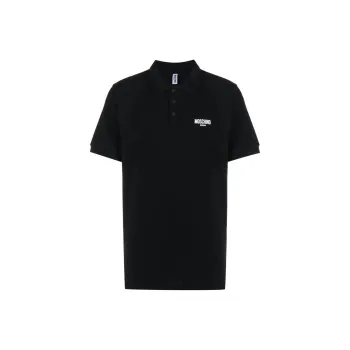 MOSCHINO Polo Shirt Men's Black