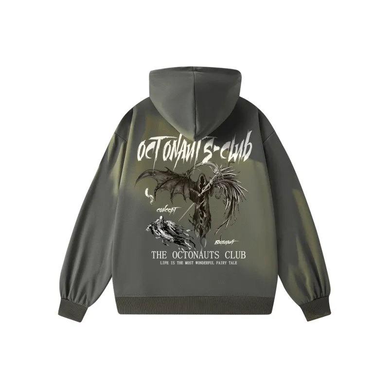 Small Columns Under The Sea Hoodie Unisex-8