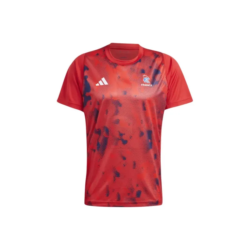 Adidas T-Shirt Men's Team Academy Red/White-0